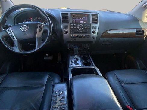 Used 2015 Nissan Armada Platinum w/ 2nd Row Captain Seat Package RWD image 15
