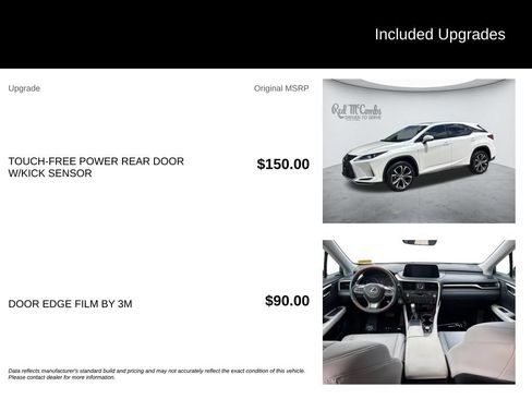 Used 2020 Lexus RX 350 FWD w/ Premium Package image 10