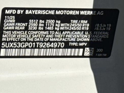 New 2026 BMW X3 xDrive30 w/ Premium Package image 30