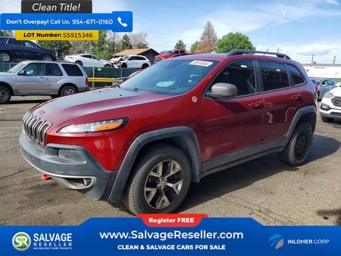 Used 2014 Jeep Cherokee Trailhawk w/ Technology Group AWD/4WD image 1