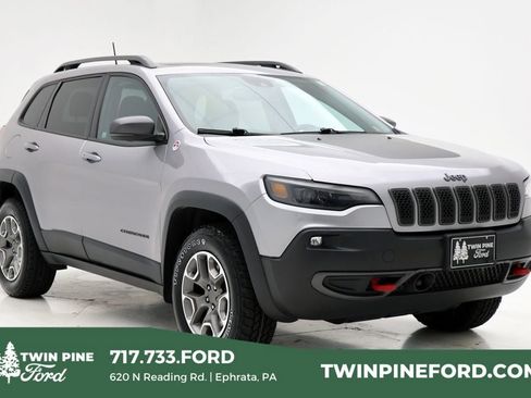 Used 2021 Jeep Cherokee Trailhawk w/ Sun, Sound & Nav Group image 1