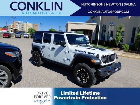 Used 2024 Jeep Wrangler Unlimited Rubicon 4xe AWD/4WD image 1