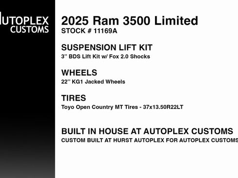 Used 2025 RAM 3500 Limited image 2