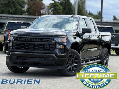 New 2025 Chevrolet Silverado 1500 Custom w/ Turbomax Blackout Package