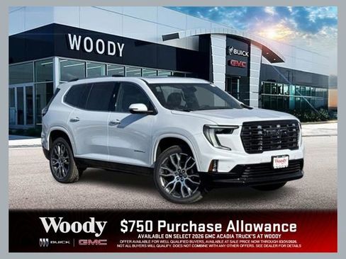 New 2026 GMC Acadia Denali Ultimate image 1