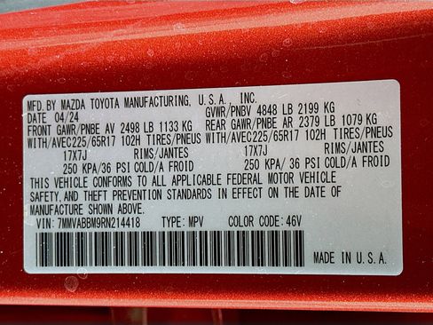 Used 2024 MAZDA CX-50 AWD 2.5 S w/ Cargo Package image 12