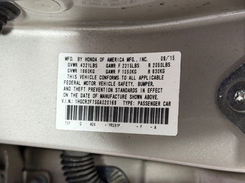 Used 2016 Honda Accord EX image 21