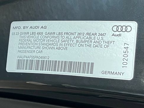 Used 2023 Audi S5 Premium Plus w/ Premium Plus AWD/4WD image 20