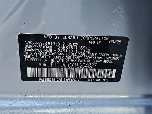 New 2026 Subaru Impreza 2.0i Sport image 22