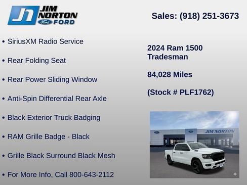 Used 2024 RAM 1500 Tradesman w/ Night Edition AWD/4WD image 36