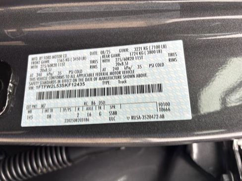 New 2025 Ford F150 STX w/ Equipment Group 200A image 21