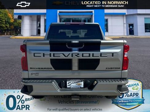 Certified 2023 Chevrolet Silverado 1500 Custom w/ Rally Edition AWD/4WD image 6