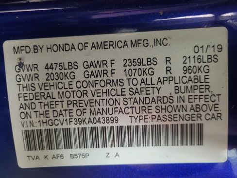 Used 2019 Honda Accord Sport image 33