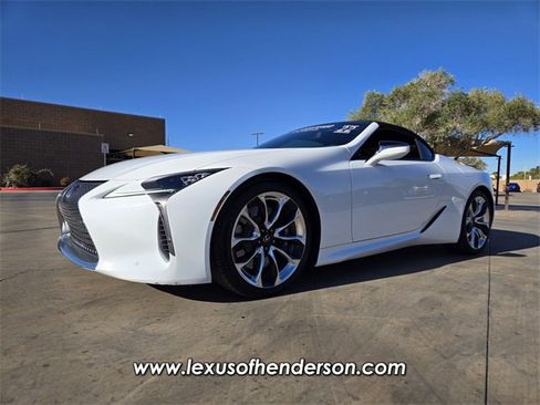 Certified 2022 Lexus LC 500 Convertible w/ Touring Package image 2
