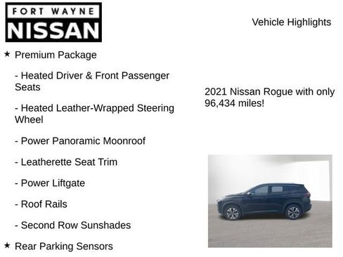 Used 2021 Nissan Rogue SV w/ Premium Package AWD/4WD image 7