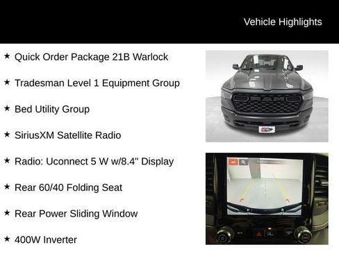 Used 2025 RAM 1500 Warlock AWD/4WD image 16