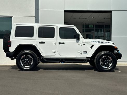 Used 2021 Jeep Wrangler Unlimited Rubicon 4xe w/ Steel Bumper Group AWD/4WD image 3