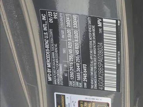Certified 2023 Mercedes-Benz EQE 350+ SUV w/ AMG Line Exterior Package image 15