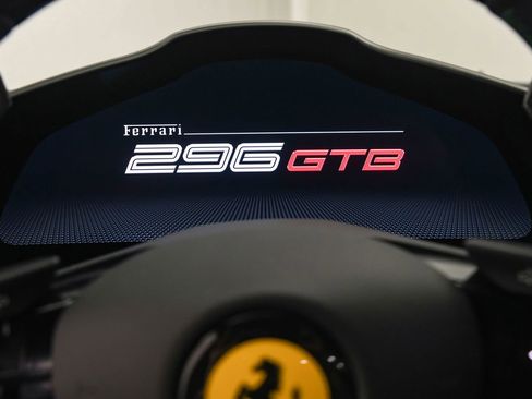 Certified 2025 Ferrari 296 GTB Verde British Racing image 39