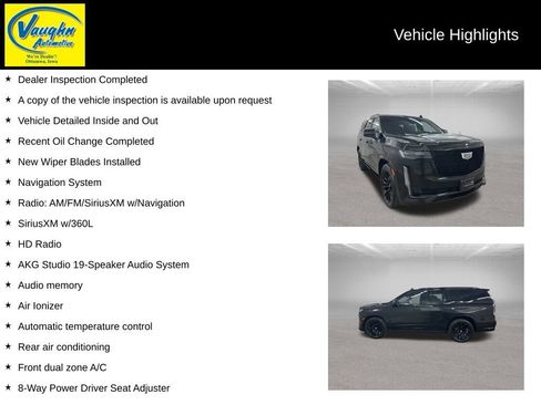 Used 2021 Cadillac Escalade Sport w/ Driver Assist Tech Package AWD/4WD image 2