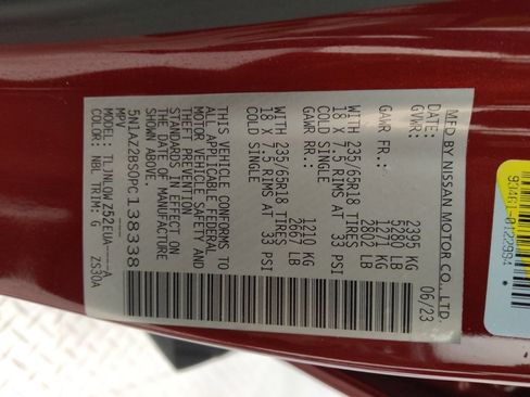 Used 2023 Nissan Murano SV image 33