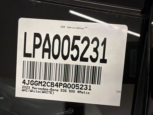 Certified 2023 Mercedes-Benz EQE 500 4MATIC SUV image 24