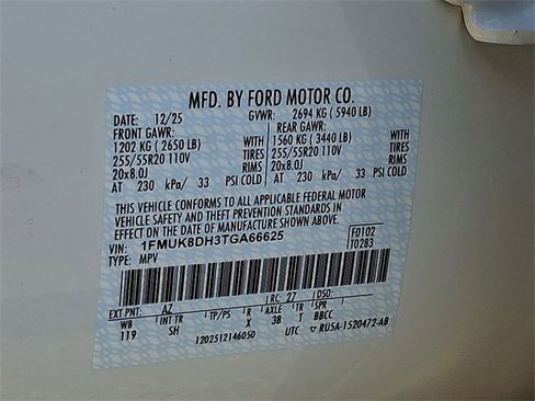 New 2026 Ford Explorer Active image 18