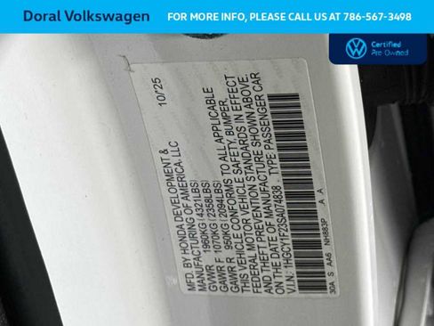 Used 2025 Honda Accord LX image 29