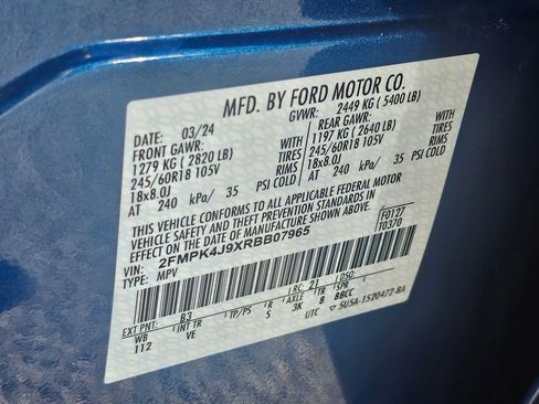 Certified 2024 Ford Edge SEL w/ Convenience Package image 36