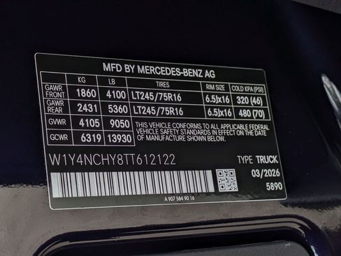 New 2026 Mercedes-Benz Sprinter 2500 image 11