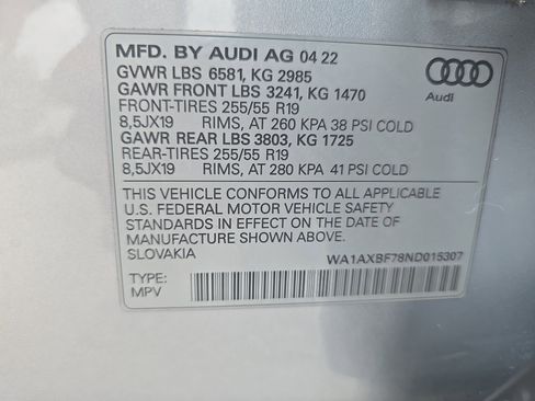 Certified 2022 Audi Q7 3.0T Premium image 34