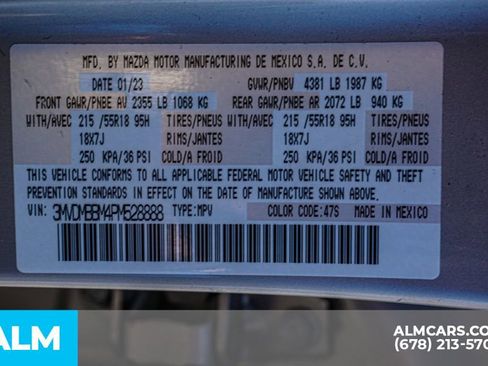 Used 2023 MAZDA CX-30 AWD 2.5 S w/ Select Package image 56