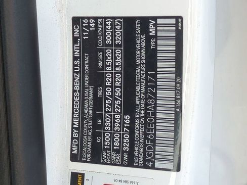 Used 2017 Mercedes-Benz GLS 450 4MATIC w/ Premium Package image 33