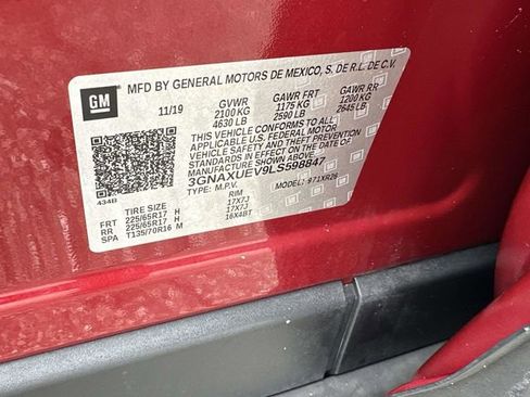 Used 2020 Chevrolet Equinox LT AWD/4WD image 31