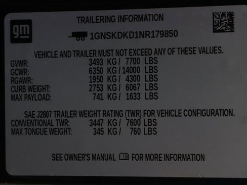 Used 2022 Chevrolet Suburban Z71 w/ Luxury Package image 52