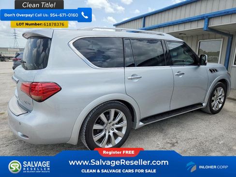 Used 2014 INFINITI QX80 2WD w/ Deluxe Touring Package image 4