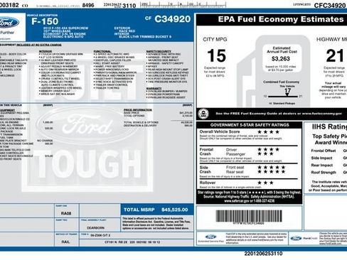 Used 2012 Ford F150 Lariat AWD/4WD image 16