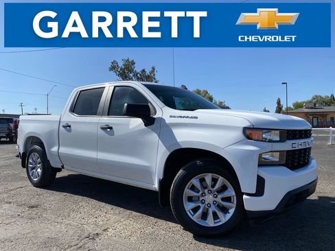 Used 2021 Chevrolet Silverado 1500 Custom RWD image 1