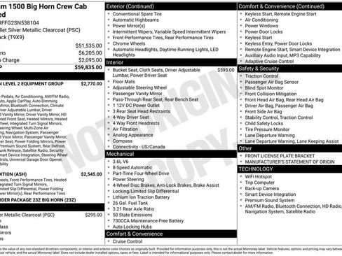 Used 2025 RAM 1500 Big Horn image 36