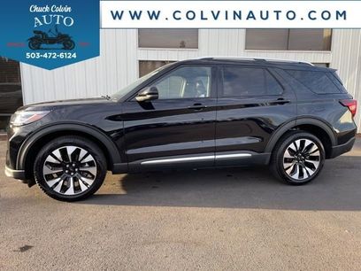 Certified 2025 Ford Explorer Platinum w/ LUX Leather Package