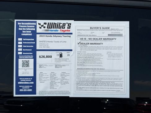 Used 2019 Honda Odyssey Touring image 34