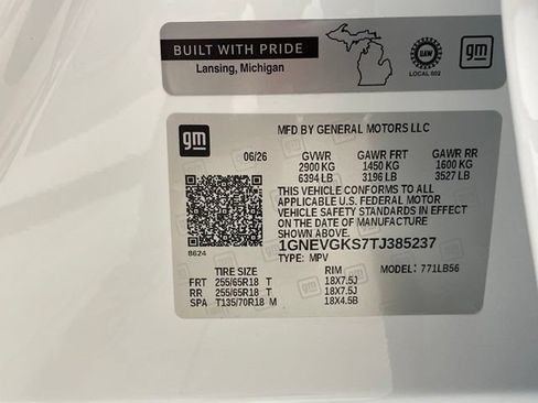 New 2026 Chevrolet Traverse LT w/ Driver Confidence Package AWD/4WD image 22