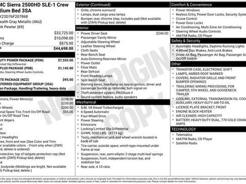 Used 2006 GMC Sierra 2500 SLE w/ Heavy-Duty Power Package image 16