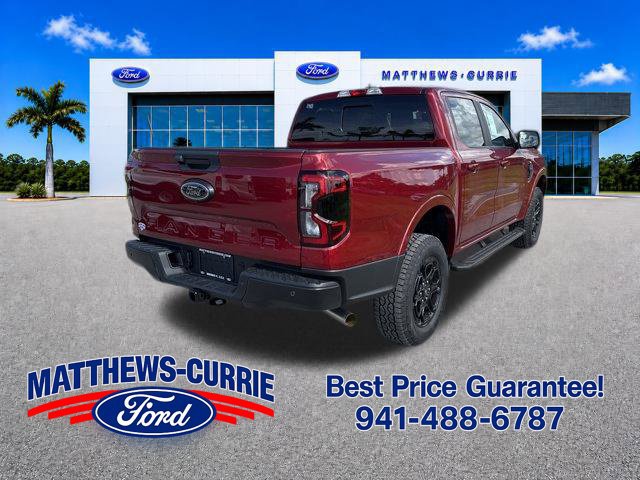 New 2026 Ford Ranger Lariat w/ Black Appearance Package RWD image 4