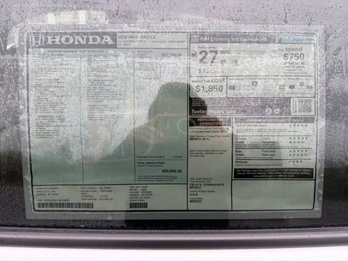 New 2026 Honda HR-V LX image 31