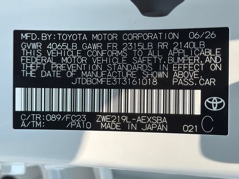 New 2026 Toyota Corolla SE FWD image 36