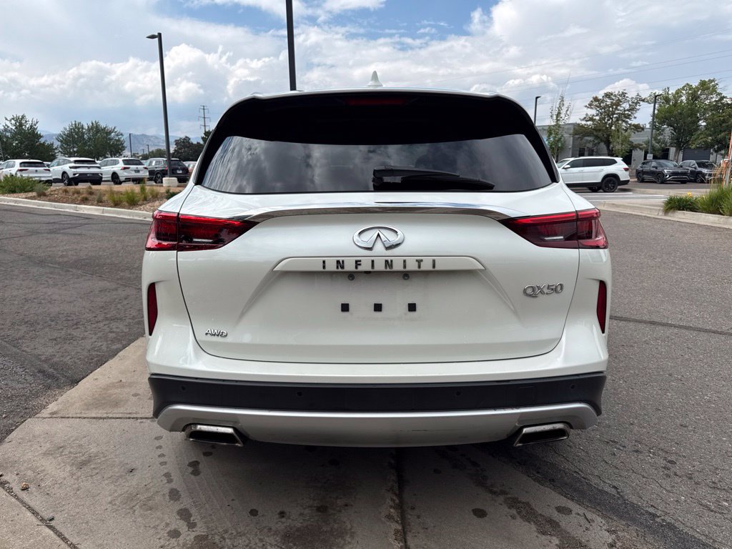 Used 2021 INFINITI QX50 Luxe w/ Cargo Package AWD/4WD image 4