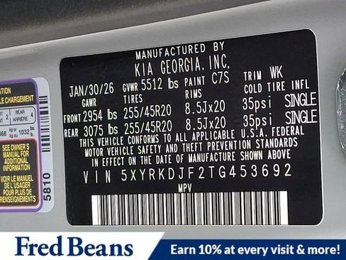 New 2026 Kia Sorento SX image 19