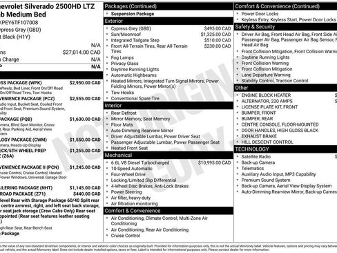 Used 2026 Chevrolet Silverado 2500 LTZ w/ Trail Boss Package AWD/4WD image 33