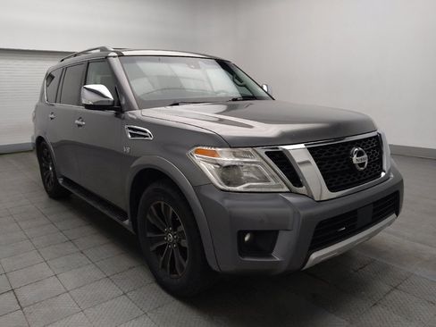 Used 2017 Nissan Armada Platinum w/ Interior Lighting Package AWD/4WD image 13